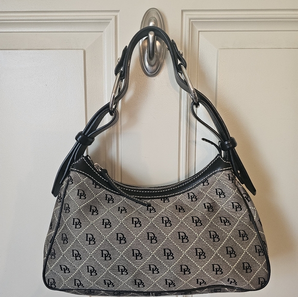 Dooney and Bourke Vintage Monogram Baguette Sh. Bag - Picture 12 of 12